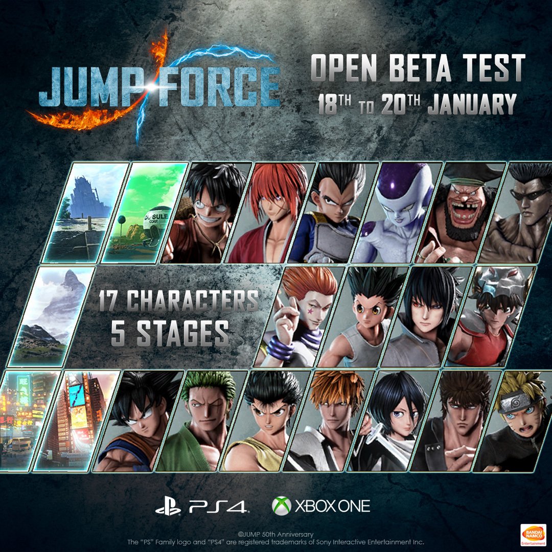 BETA Jump force