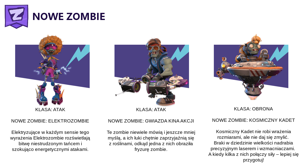 NOWE ZOMBIE
