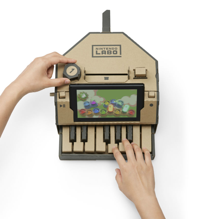 Nintendo Labo - pianino Nintendo Labo - pianino