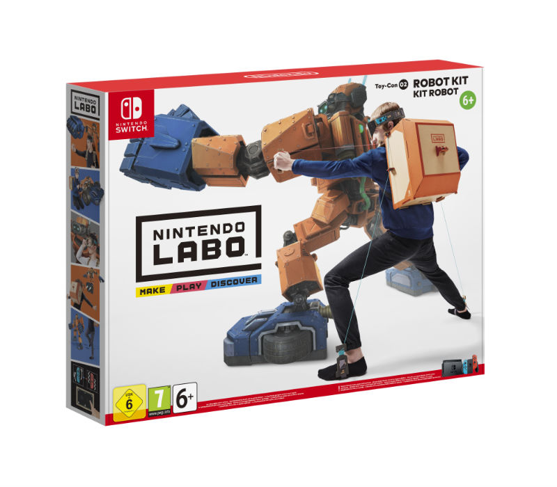 Nintendo Labo - robo Nintendo Labo - robo