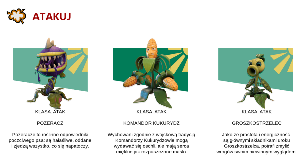 ATAKUJ ROSLINKI