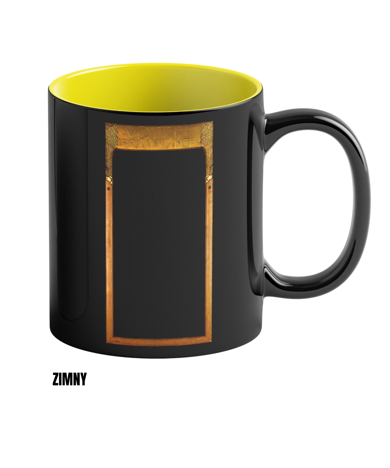 Cyberpunk 2077 Judy & Gustav Klimt Ceramiczny Kubek Termoaktywny