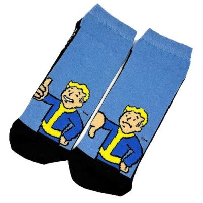 Fallout Emoji Ankle Socks