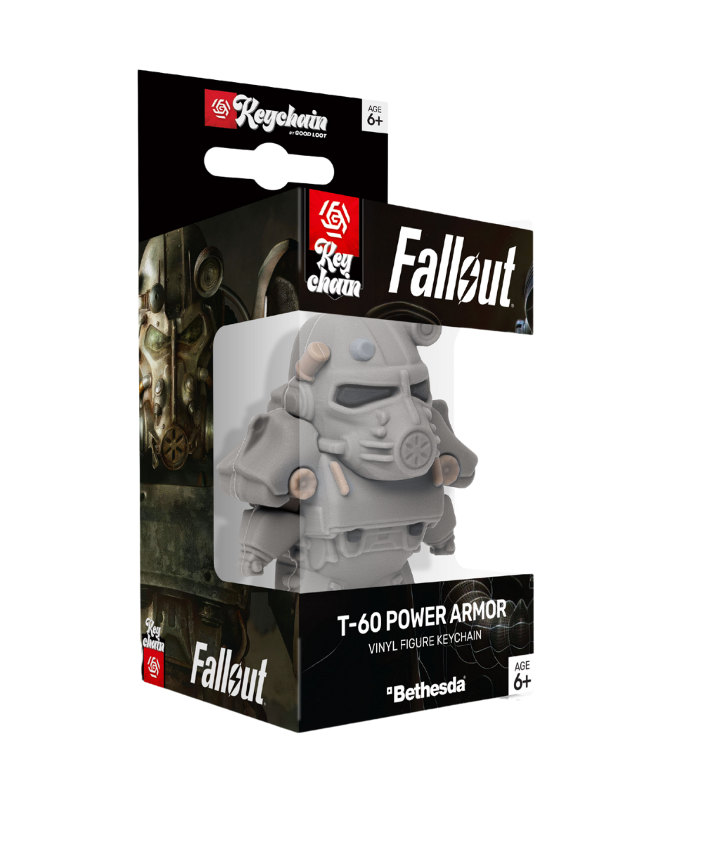 Fallout T-60 Good Loot 3D Keychain