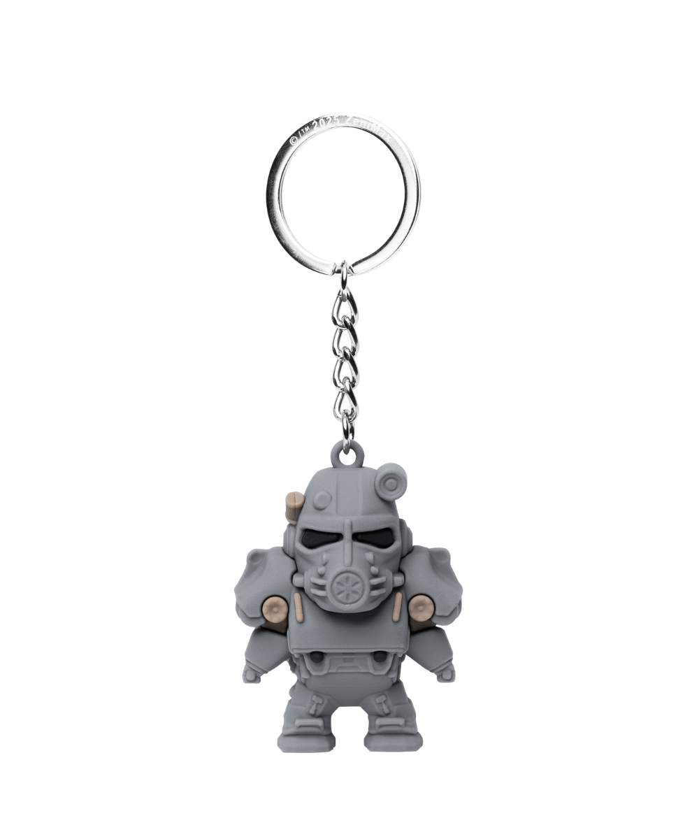 Fallout T-60 Good Loot 3D Keychain