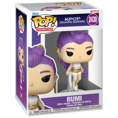 Funko POP! Animation: KPOP Demon Hunters - Rumi w/Chase (Glow)