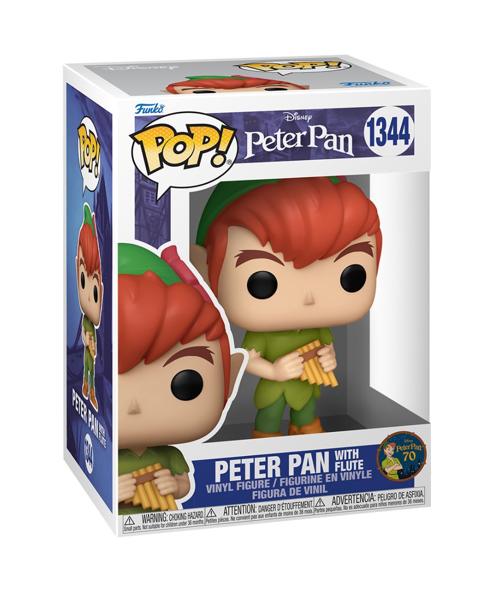 Funko POP! Disney: Peter Pan 70th - Peter w/flute