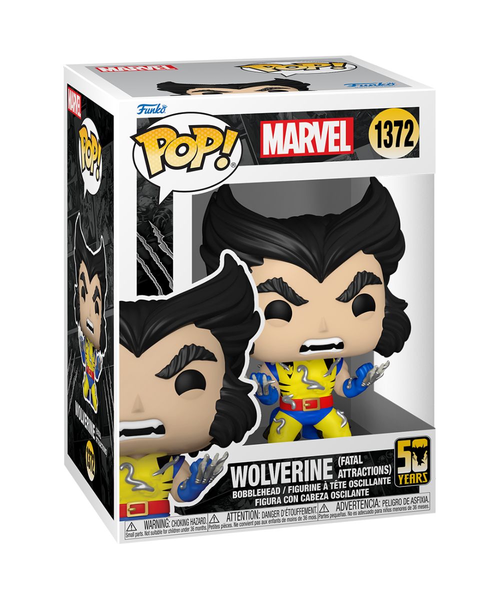 Funko POP! Marvel: Wolverine 50th - Ultimate Wolverine w/ Adamantium