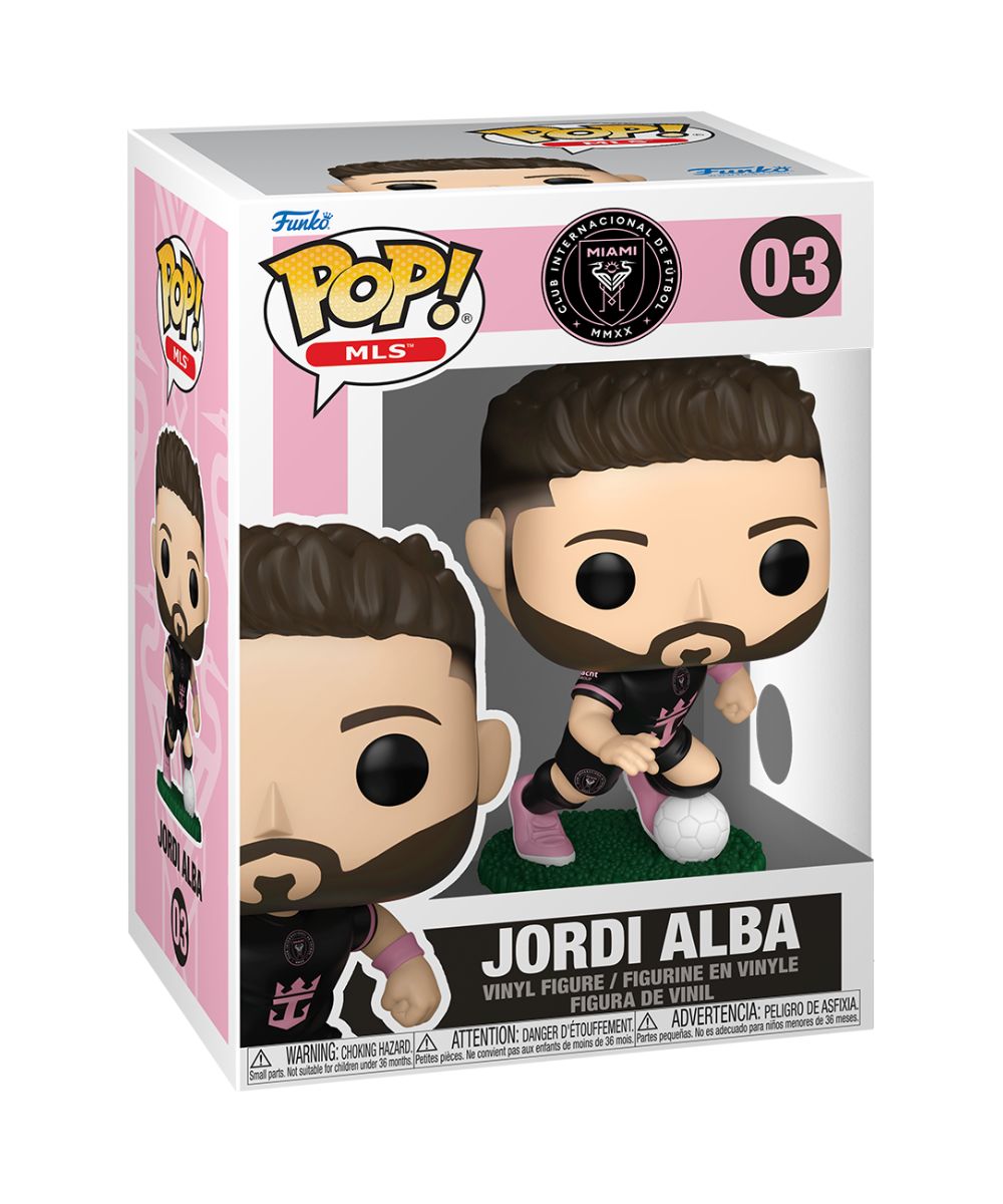 Funko POP! MLS: Inter Miami - Jordi Alba (away)