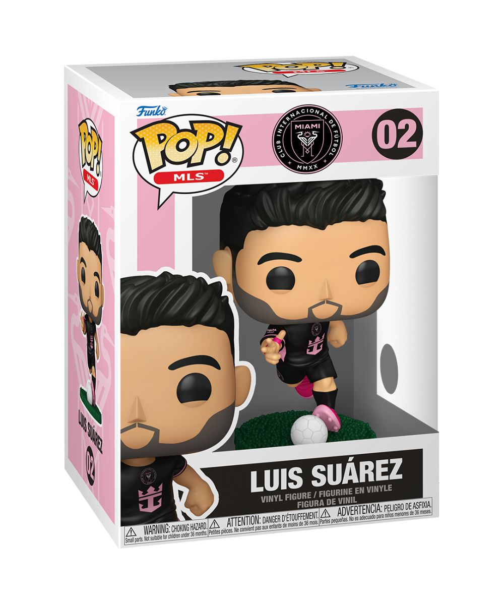 Funko POP! MLS: Inter Miami - Luis Suarez (away)