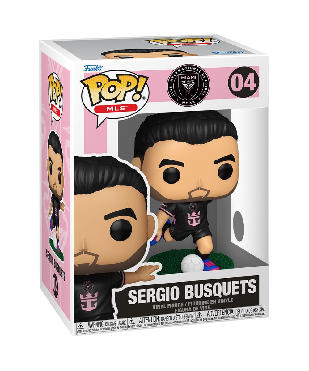 Funko POP! MLS: Inter Miami - Sergio Busquets (away)