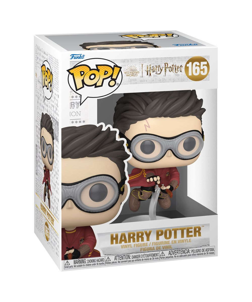 Funko POP! Movies: Harry Potter And The Prisoner Of Azkaban - Harry w/Broom (Quidditch)