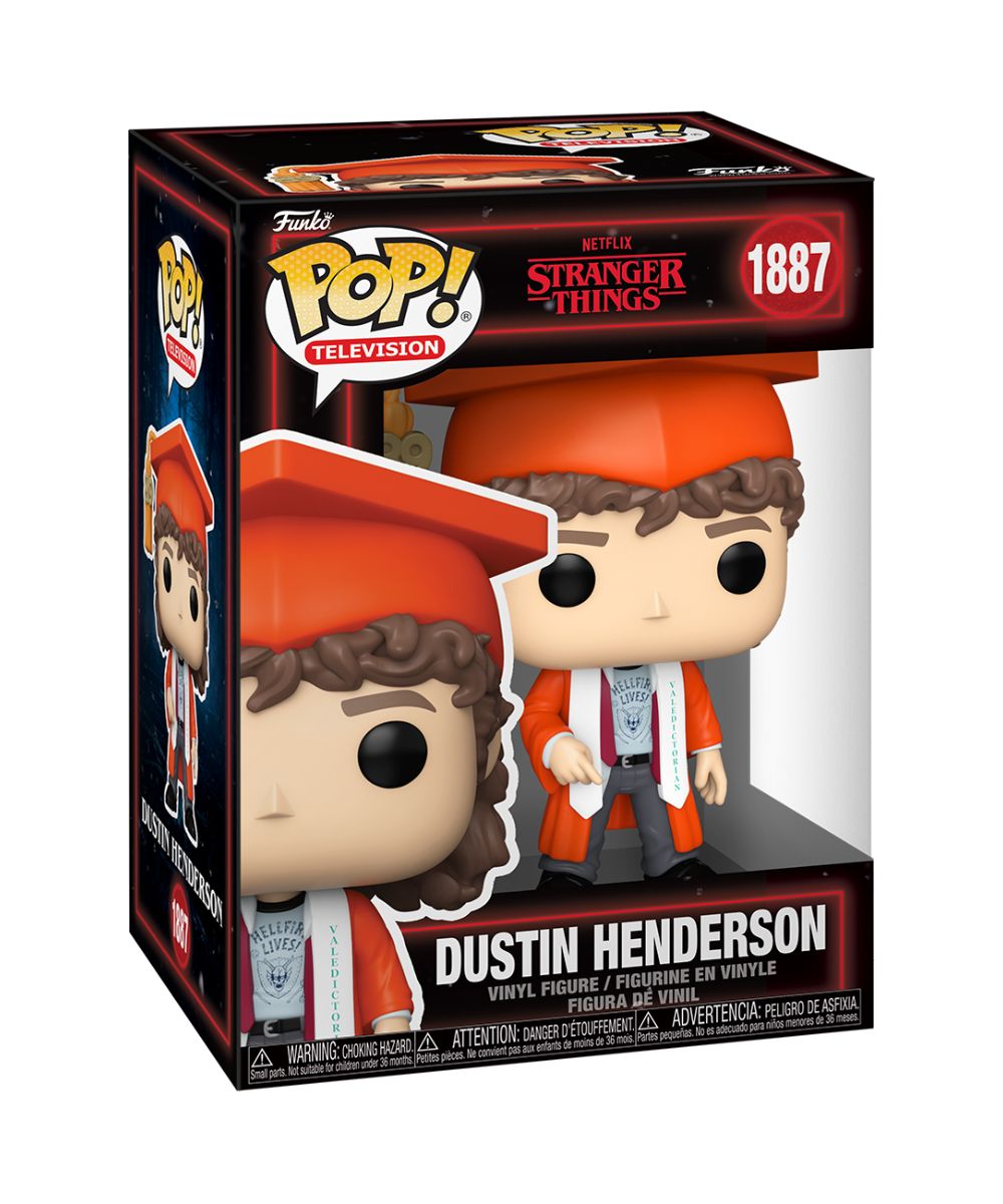 Funko POP! TV: Stranger Things S5 - Dustin Henderson (Graduation)