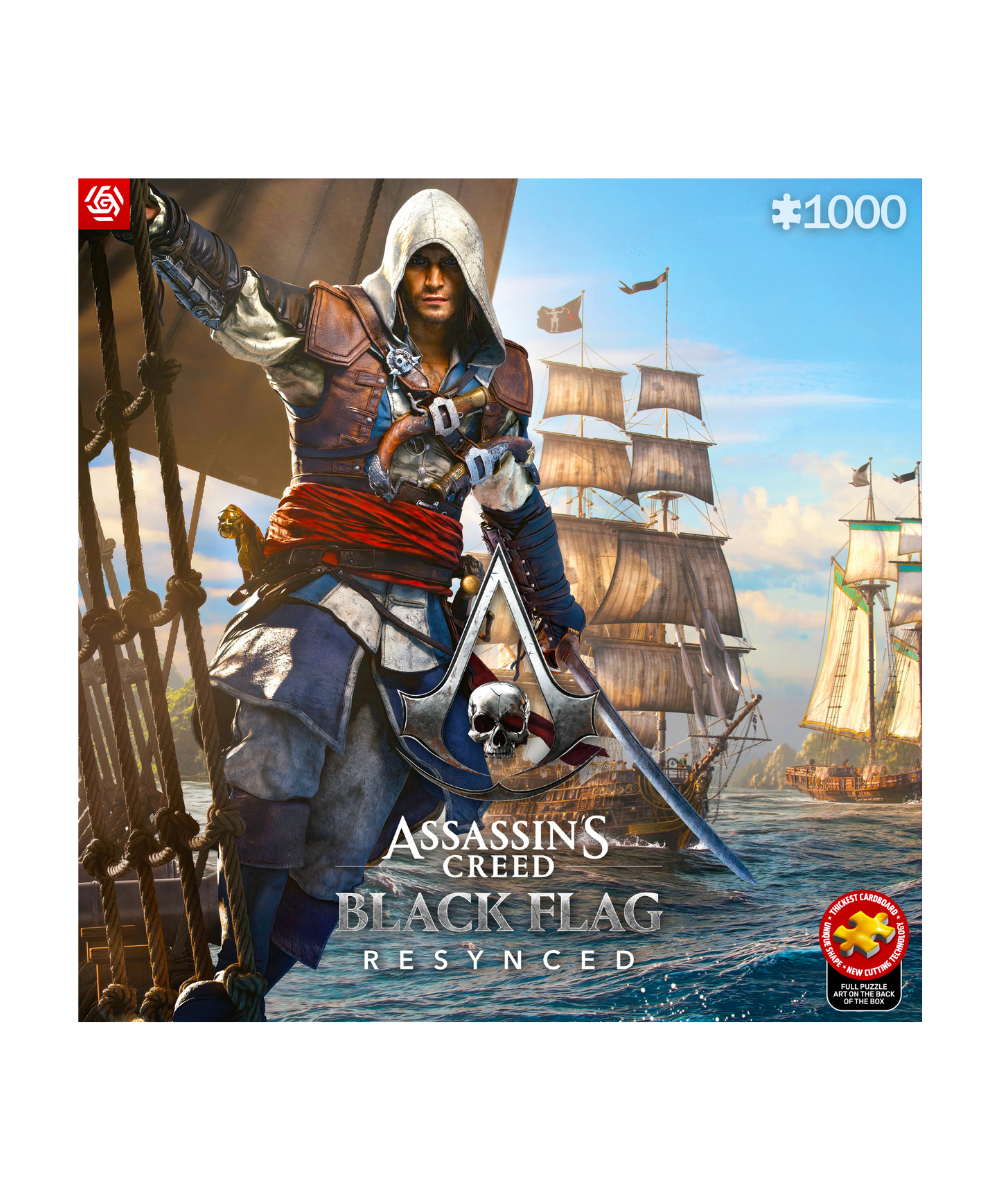 Gaming Puzzle: Assassin's Creed Black Flag Resynced, 1000 elementów