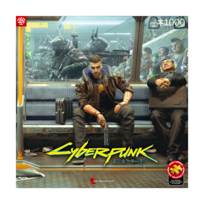 Gaming Puzzle: Cyberpunk 2077 Metro, 1000 elementów