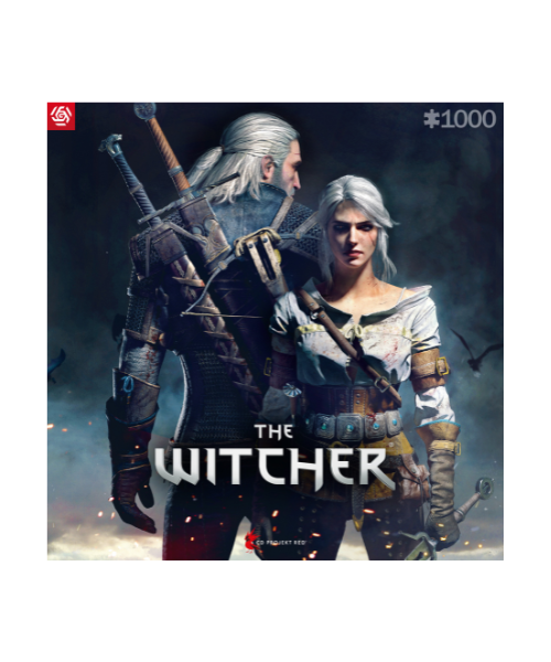 Gaming Puzzle: The Witcher (Wiedźmin) Geralt & Ciri (1000 elementów)