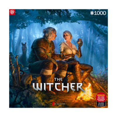 Gaming Puzzle: The Witcher (Wiedźmin) Journey of Ciri (1000 elementów)