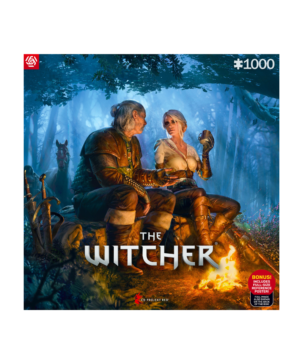 Gaming Puzzle: The Witcher (Wiedźmin) Journey of Ciri (1000 elementów)