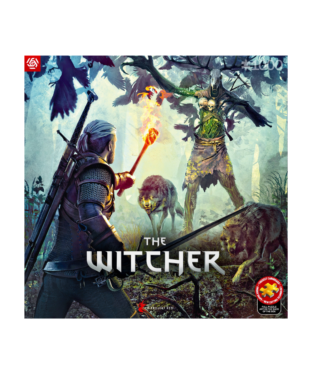 Gaming Puzzle: The Witcher (Wiedźmin) Leshen, 1000 elementów