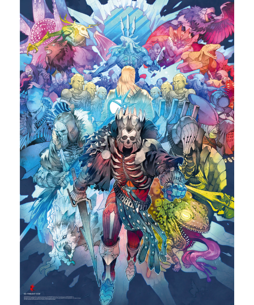Gaming Puzzle: The Witcher (Wiedźmin) Monster Faction (500 elementów)