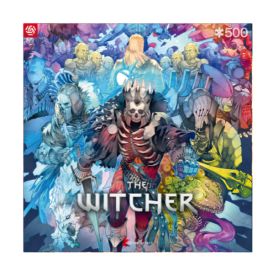 Gaming Puzzle: The Witcher (Wiedźmin) Monster Faction (500 elementów)