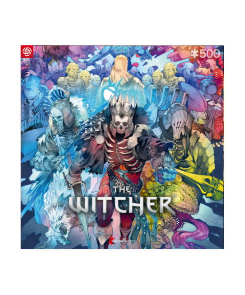 Gaming Puzzle: The Witcher (Wiedźmin) Monster Faction (500 elementów)