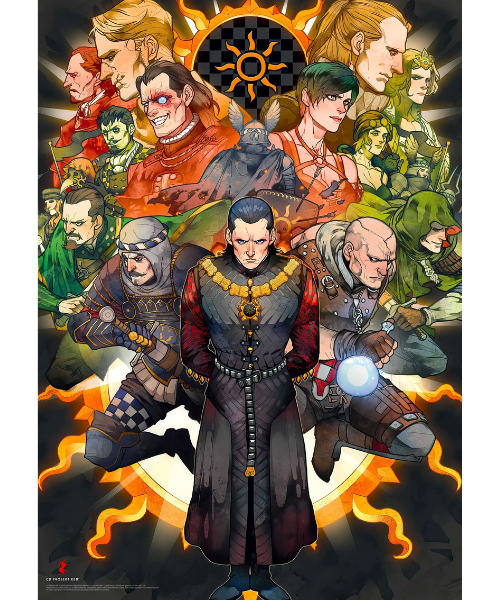 Gaming Puzzle: The Witcher (Wiedźmin) Nilfgaard (500 elementów)