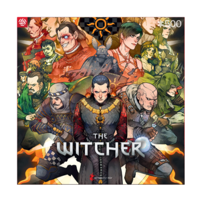 Gaming Puzzle: The Witcher (Wiedźmin) Nilfgaard (500 elementów)