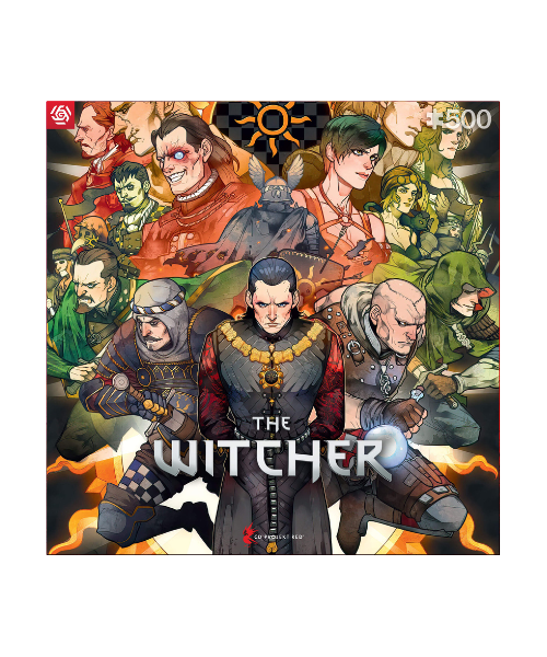Gaming Puzzle: The Witcher (Wiedźmin) Nilfgaard (500 elementów)