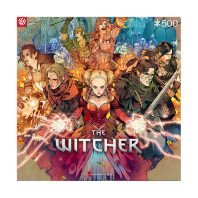 Gaming Puzzle: The Witcher (Wiedźmin) Scoia'tael (500 elementów)
