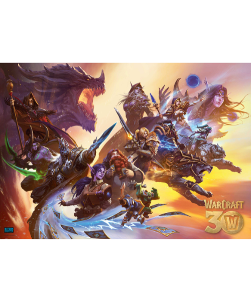 Gaming Puzzle: Warcraft 30th Anniversary (1000 elementów)