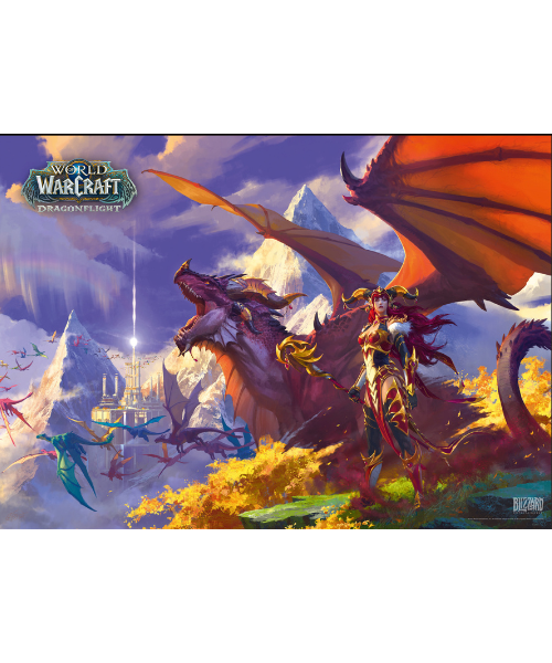 Gaming Puzzle: World of Warcraft Dragonflight Alexstrasza (1000 elementów)