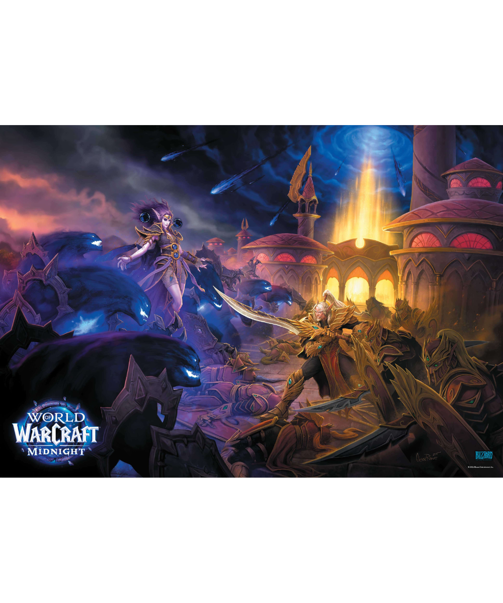 Gaming Puzzle: World of Warcraft Midnight Against the Void (1000 elementów)