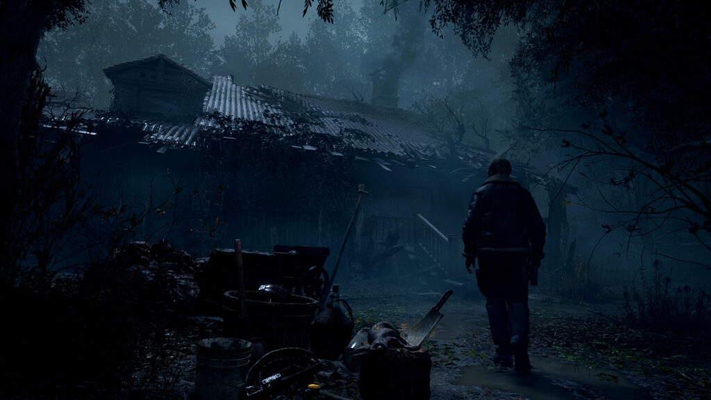 Oficjalny zrzut ekranu z gry Resident Evil 4