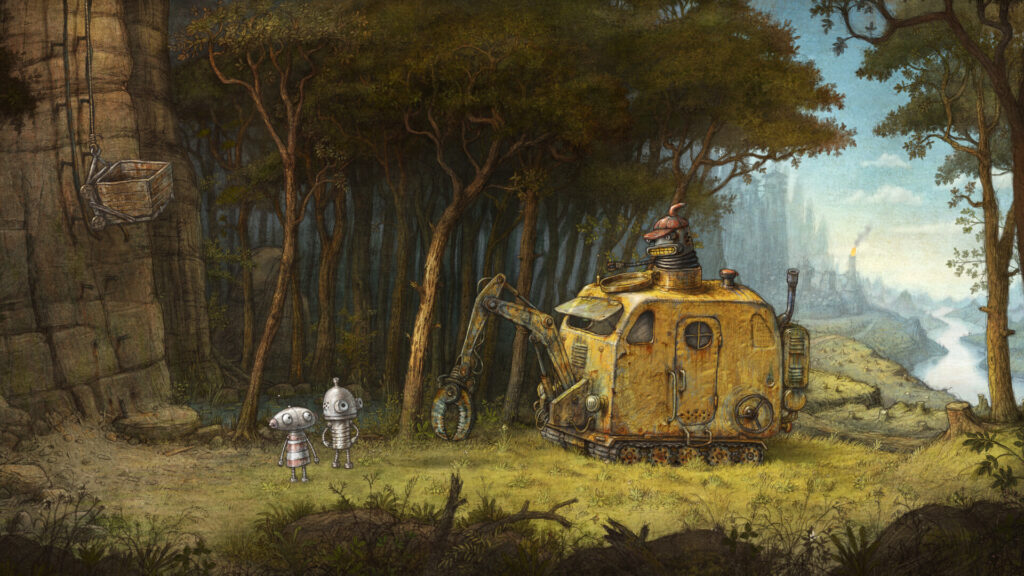 Zrzut ekranu z gry Machinarium 2