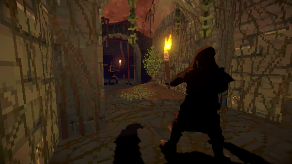 Oficjalny zrzut ekranu z gry Deep Dish Dungeon