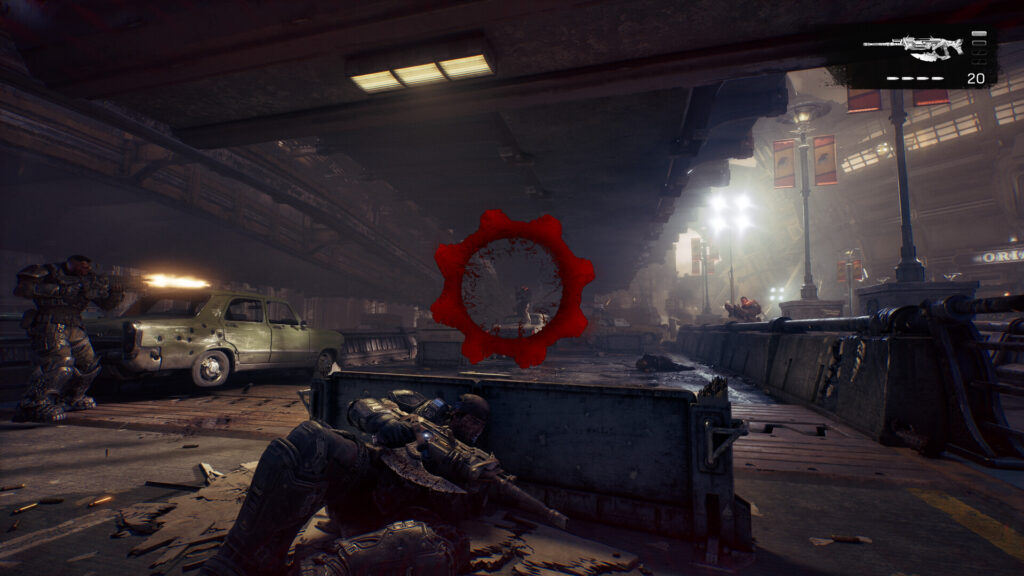 Zrzut ekranu z gry Gears of War: E-Day