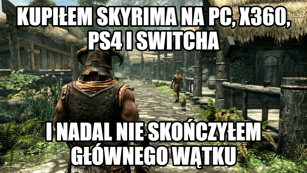 Skyrim na wszystkim