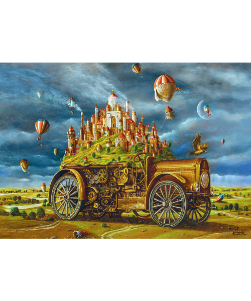 Imagination Puzzle: Arkadiusz Dzielawski Wielka Przeprowadzka / Big Move (1000 elementów)
