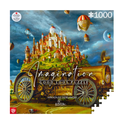 Imagination Puzzle: Arkadiusz Dzielawski Wielka Przeprowadzka / Big Move (1000 elementów)