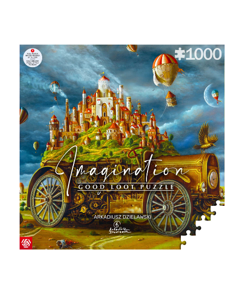 Imagination Puzzle: Arkadiusz Dzielawski Wielka Przeprowadzka / Big Move (1000 elementów)