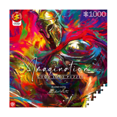 Imagination Puzzle: Blend Cota The Illyrian Warrior / Iliryjski Wojownik (1000 elementów)