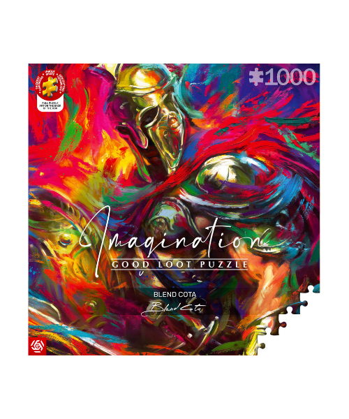 Imagination Puzzle: Blend Cota The Illyrian Warrior / Iliryjski Wojownik (1000 elementów)