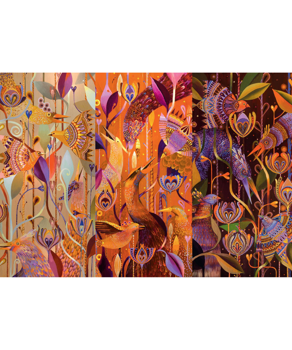 Imagination Puzzle: Karolina Matyjaszkowicz W Ptasim Gąszczu Tryptyk (1000 elementów)