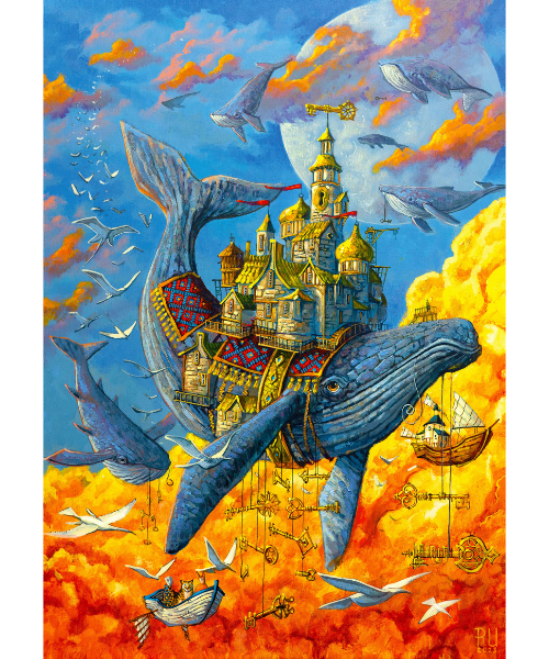 Imagination Puzzle: Roch Urbaniak Klucznik / Keymaster (1000 elementów)