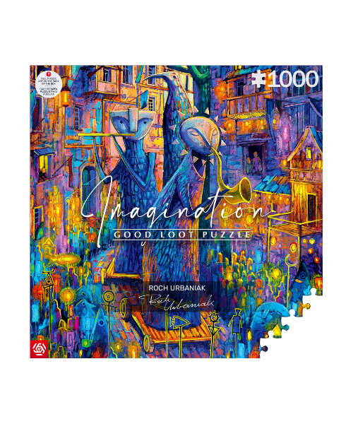 Imagination Puzzle: Roch Urbaniak Parada Olbrzymów / Parade of Giants (1000 elementów)