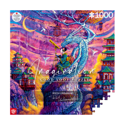 Imagination Puzzle: Roch Urbaniak Sakura i Ryu / Sakura & Ryu (1000 elementów)
