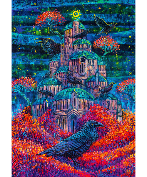 Imagination Puzzle: Roch Urbaniak Twierdza Pani Kruków (1000 elementów)