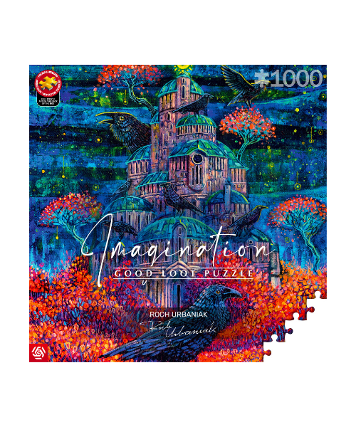Imagination Puzzle: Roch Urbaniak Twierdza Pani Kruków (1000 elementów)