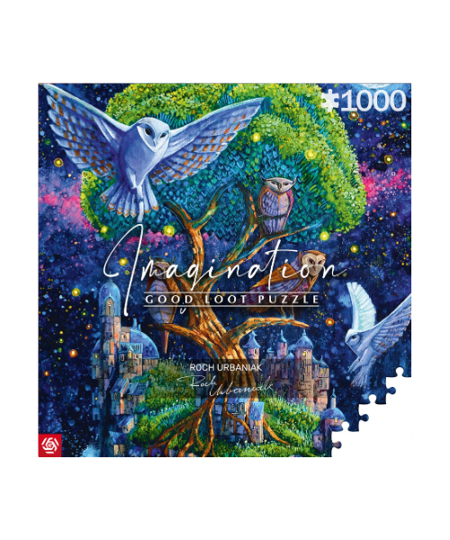 Imagination Puzzle: Roch Urbaniak Wyspa Sów (1000 elementów)